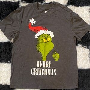 Dr. Seuss The Grinch Women’s Dark Gray Tee